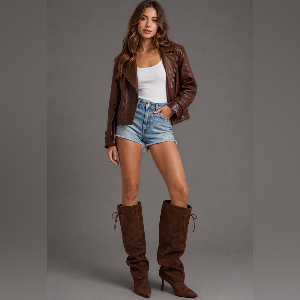 Jeffrey Campbell Slouchy Boots size 5.5